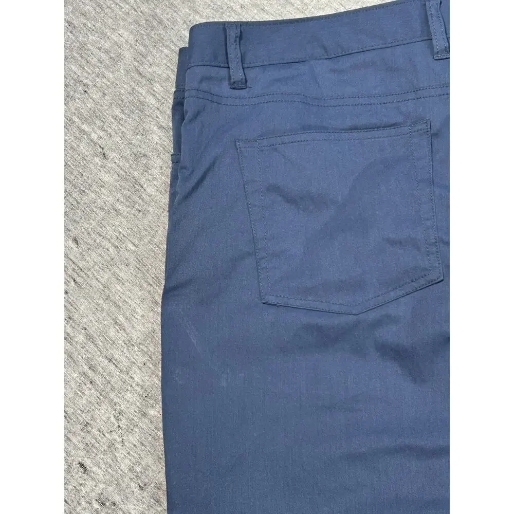 Johnnie O Marin Prep-Formance Pants Mens 40x32 High Tide 5-Pocket Stretch